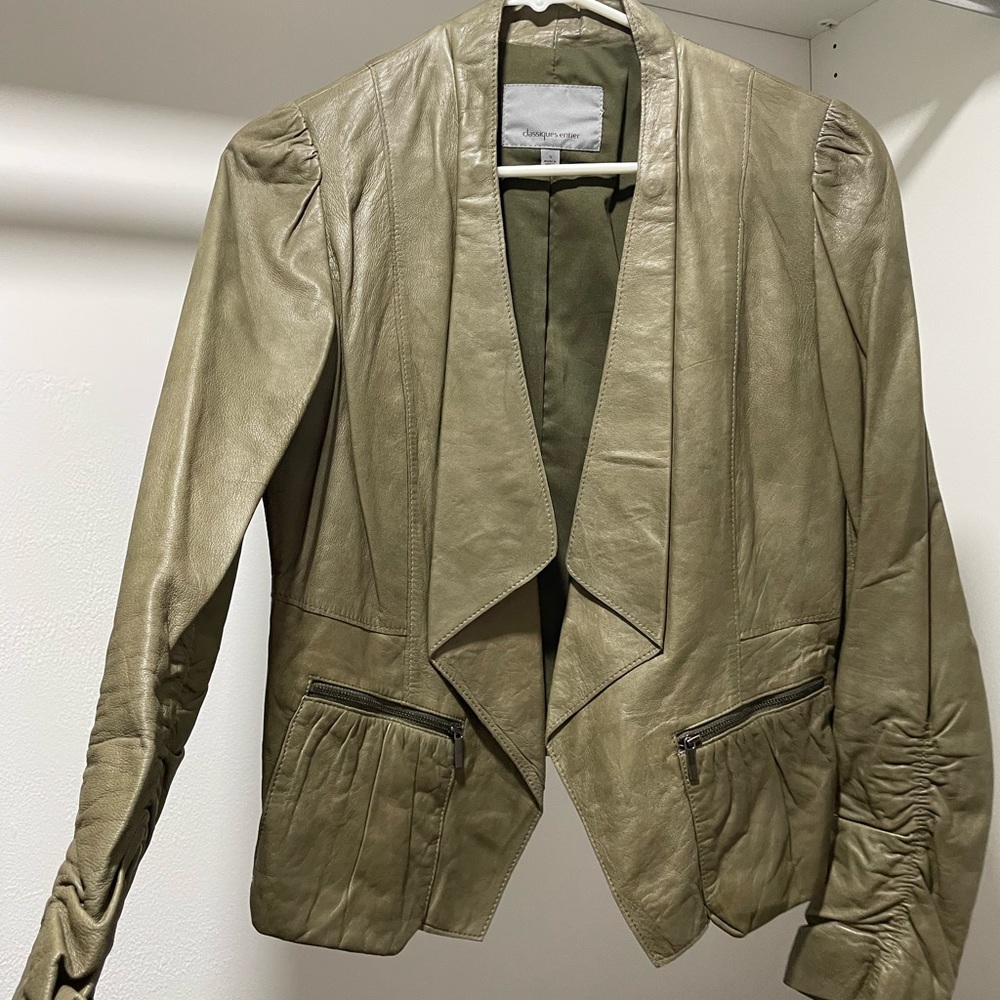 Classiques Entier Leather Jacket